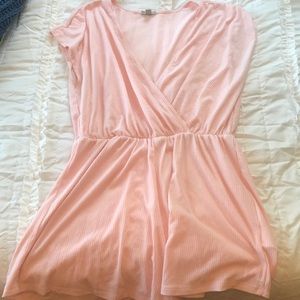 Pink romper